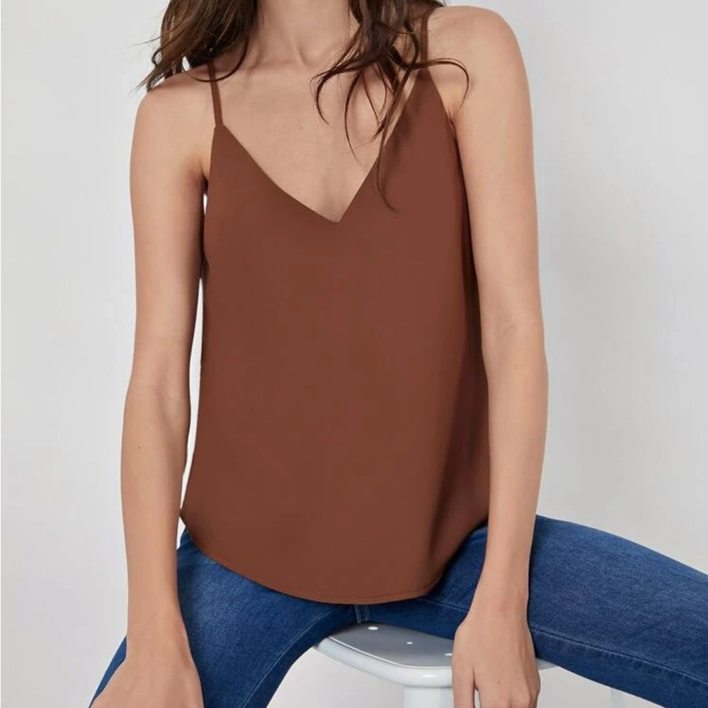 Minimalist Dressy Tank Top V-neck Cami - Picture 7 of 16